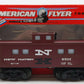 American Flyer 6-48707 S Gauge New Haven Lighted Square Window Caboose #8707 EX/Box
