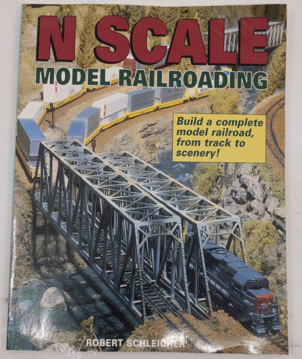 N Scale Mode Railroading Paperback Book By Robert Schleicher VG