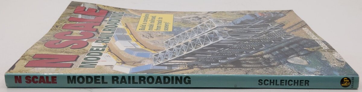 N Scale Mode Railroading Paperback Book By Robert Schleicher VG