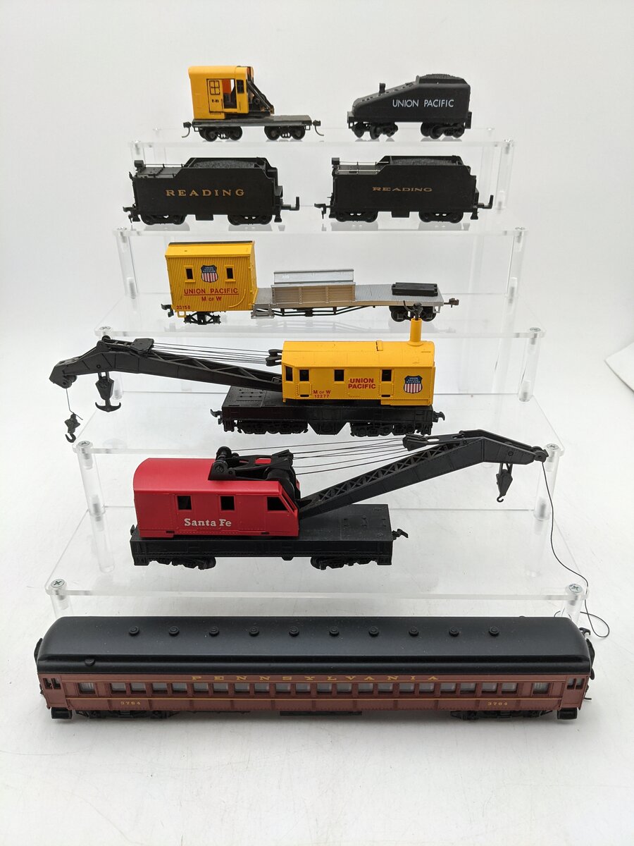 HO Scale Assorted Freight Cars & Tenders [8] VG
