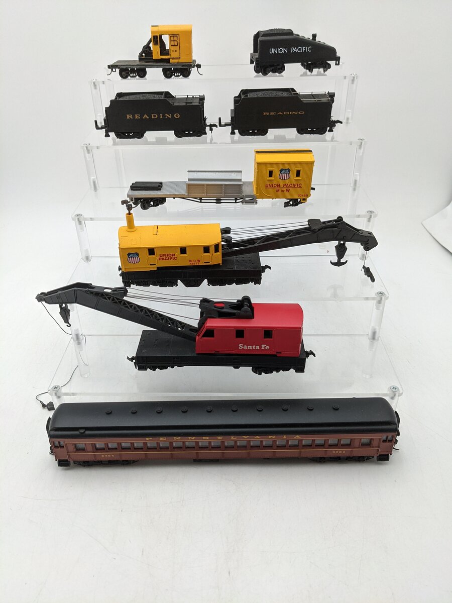 HO Scale Assorted Freight Cars & Tenders [8] VG
