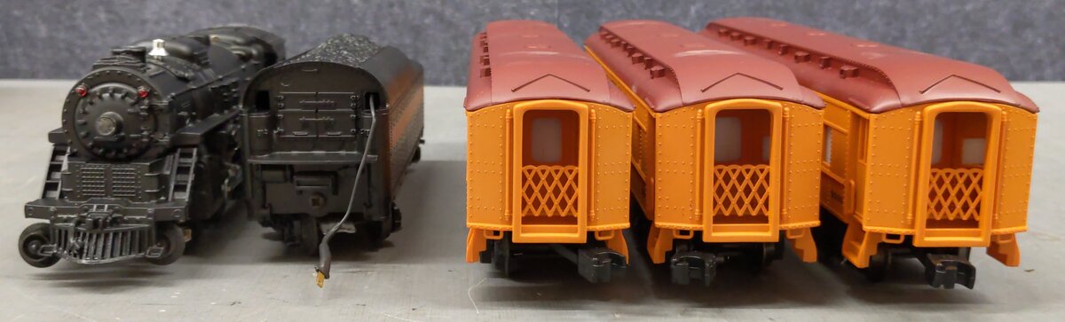 Lionel 6-1387 O Gauge Milwaukee Road Passenger Train Set EX/Box