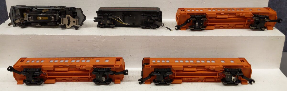 Lionel 6-1387 O Gauge Milwaukee Road Passenger Train Set EX/Box