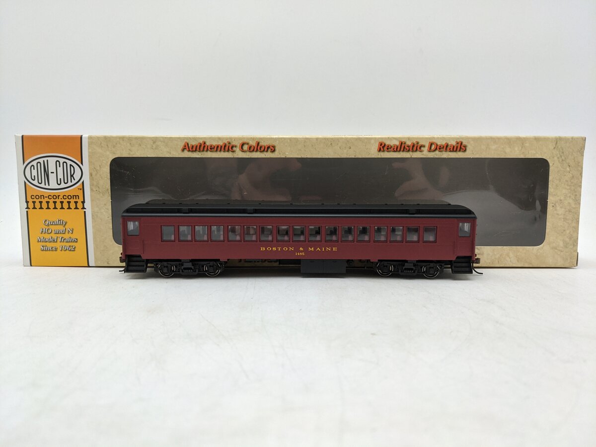 Con-Cor 0001-094037 HO Boston & Maine Coach Car #1485 EX/Box