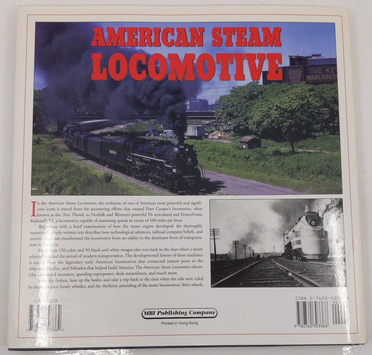American Steam Locomotive Hardcover Book By Brian Solomon EX