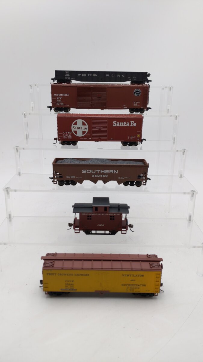 Proto 2000, Bachmann, & Others HO Scale Assorted HO Scale Freight Cars [6] EX/Box