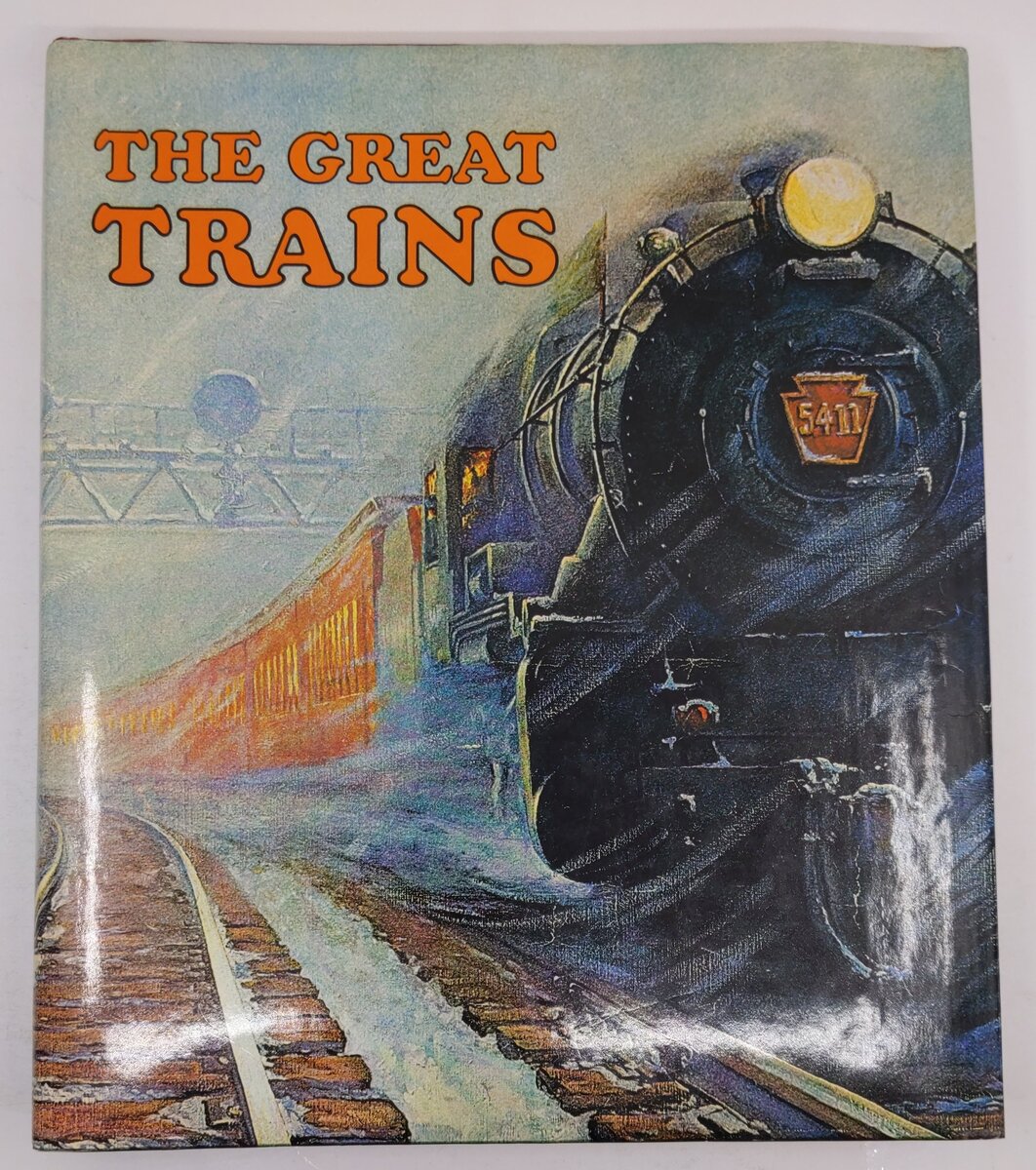 The Great Trains Hardcover Book By Bryan Morgan VG