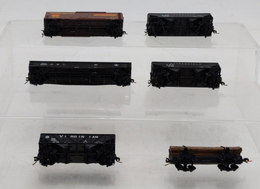 Micro-Trains N Scale Freight Cars #80,51455,362506,51465,15365,11300530 [6] EX