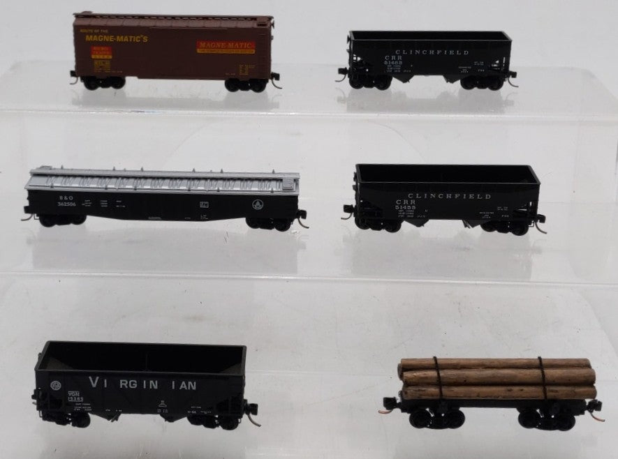 Micro-Trains N Scale Freight Cars #80,51455,362506,51465,15365,11300530 [6] EX