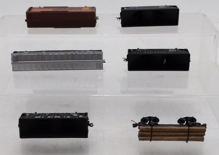 Micro-Trains N Scale Freight Cars #80,51455,362506,51465,15365,11300530 [6] EX