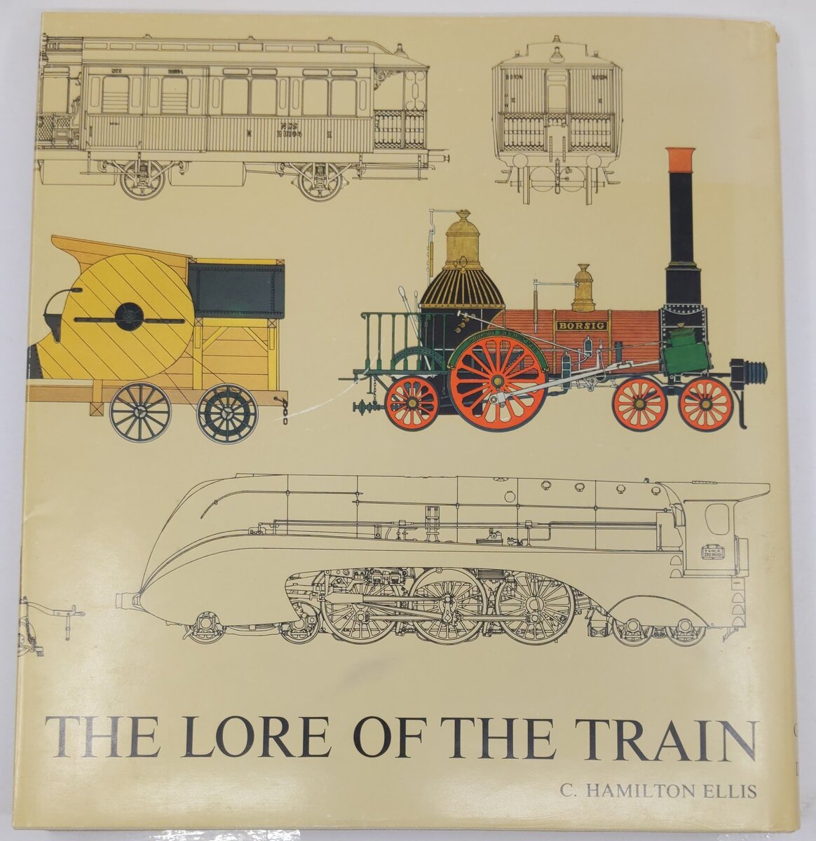 The Lore Of The Train Hardcover Book By C. Hamilton Ellis VG