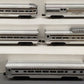 MTH 20-6007 O Scale Pennsylvania 60' Aluminum Passenger Car Set (Set of 5) EX/Box