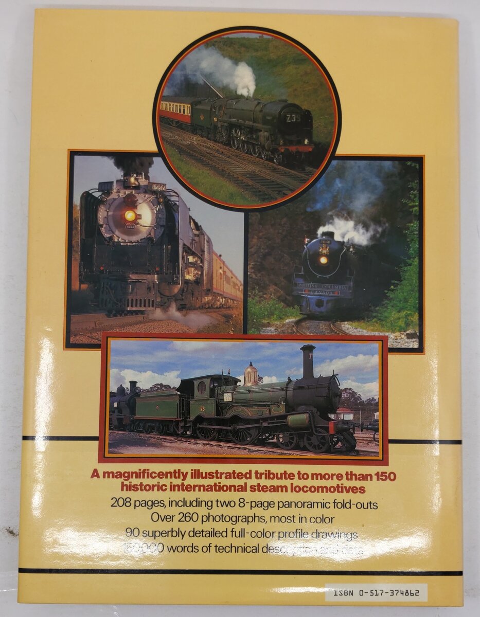 Illustrated Encyclopaedia of the World's Steam Passenger Locomotives Hardcover EX