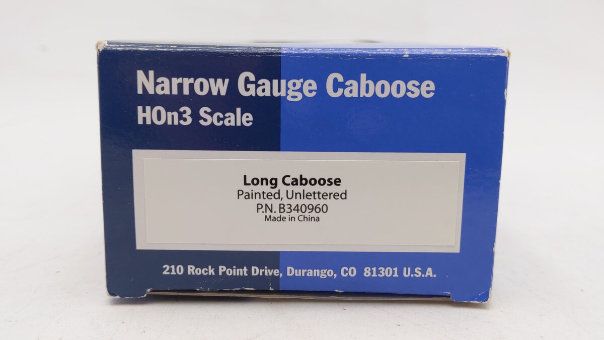 Blackstone Models B340960 HOn3 "Rouge River" Long Caboose #4 EX/Box