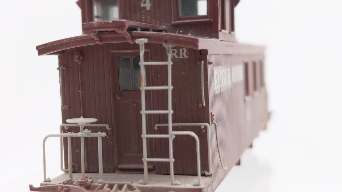 Blackstone Models B340960 HOn3 "Rouge River" Long Caboose #4 EX/Box