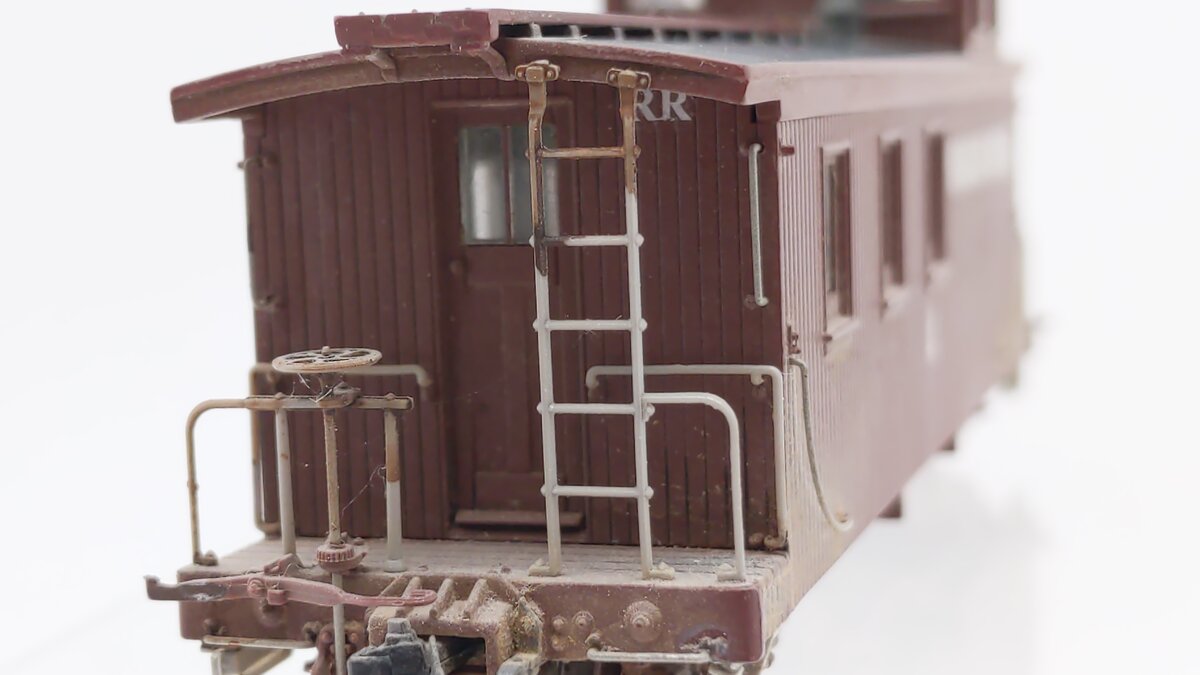 Blackstone Models B340960 HOn3 "Rouge River" Long Caboose #4 EX/Box