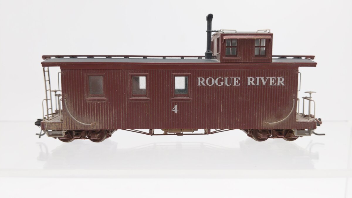 Blackstone Models B340960 HOn3 "Rouge River" Long Caboose #4 EX/Box
