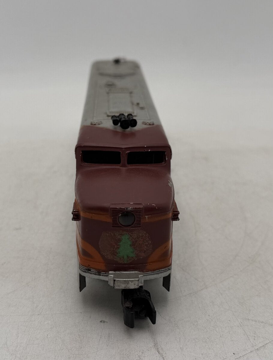 American Flyer 479 Vintage S Silver Flash PA Diesel Locomotive VG