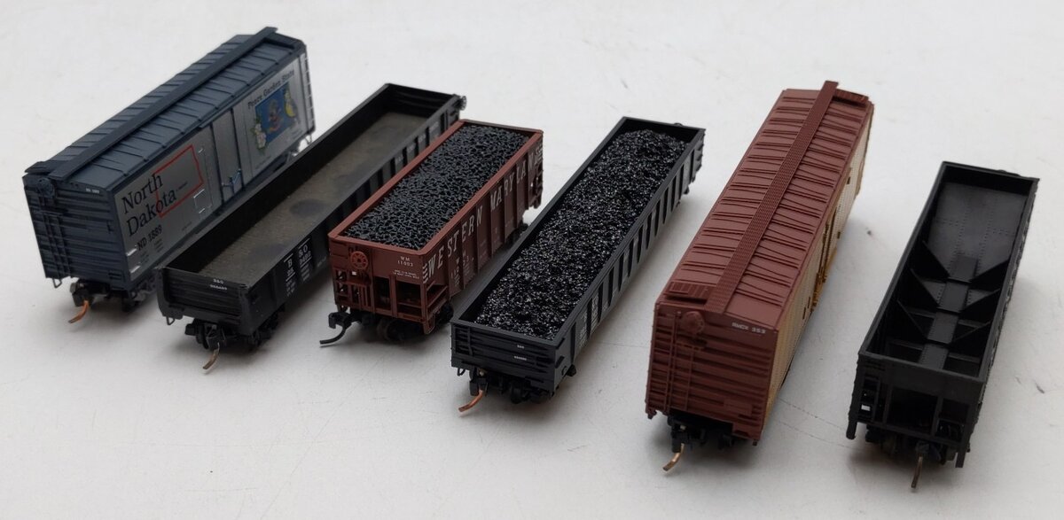 Micro-Trains/Atlas N Scale Freight Cars #52564,11003,259492,353,264000,1889 [6] EX