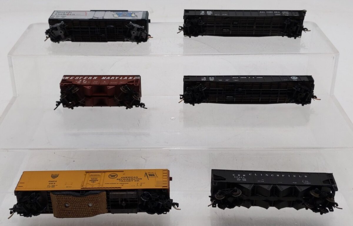Micro-Trains/Atlas N Scale Freight Cars #52564,11003,259492,353,264000,1889 [6] EX