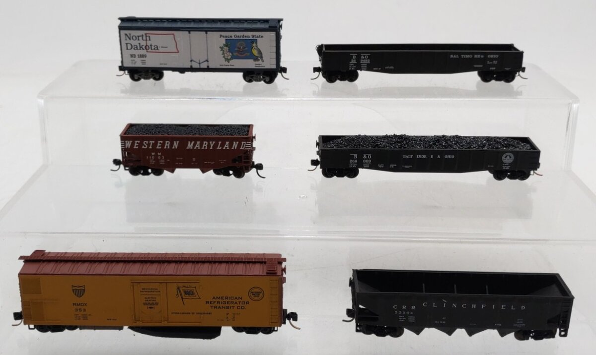 Micro-Trains/Atlas N Scale Freight Cars #52564,11003,259492,353,264000,1889 [6] EX