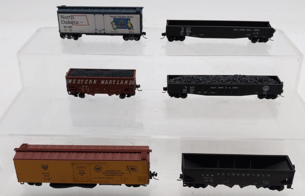 Micro-Trains/Atlas N Scale Freight Cars #52564,11003,259492,353,264000,1889 [6] EX