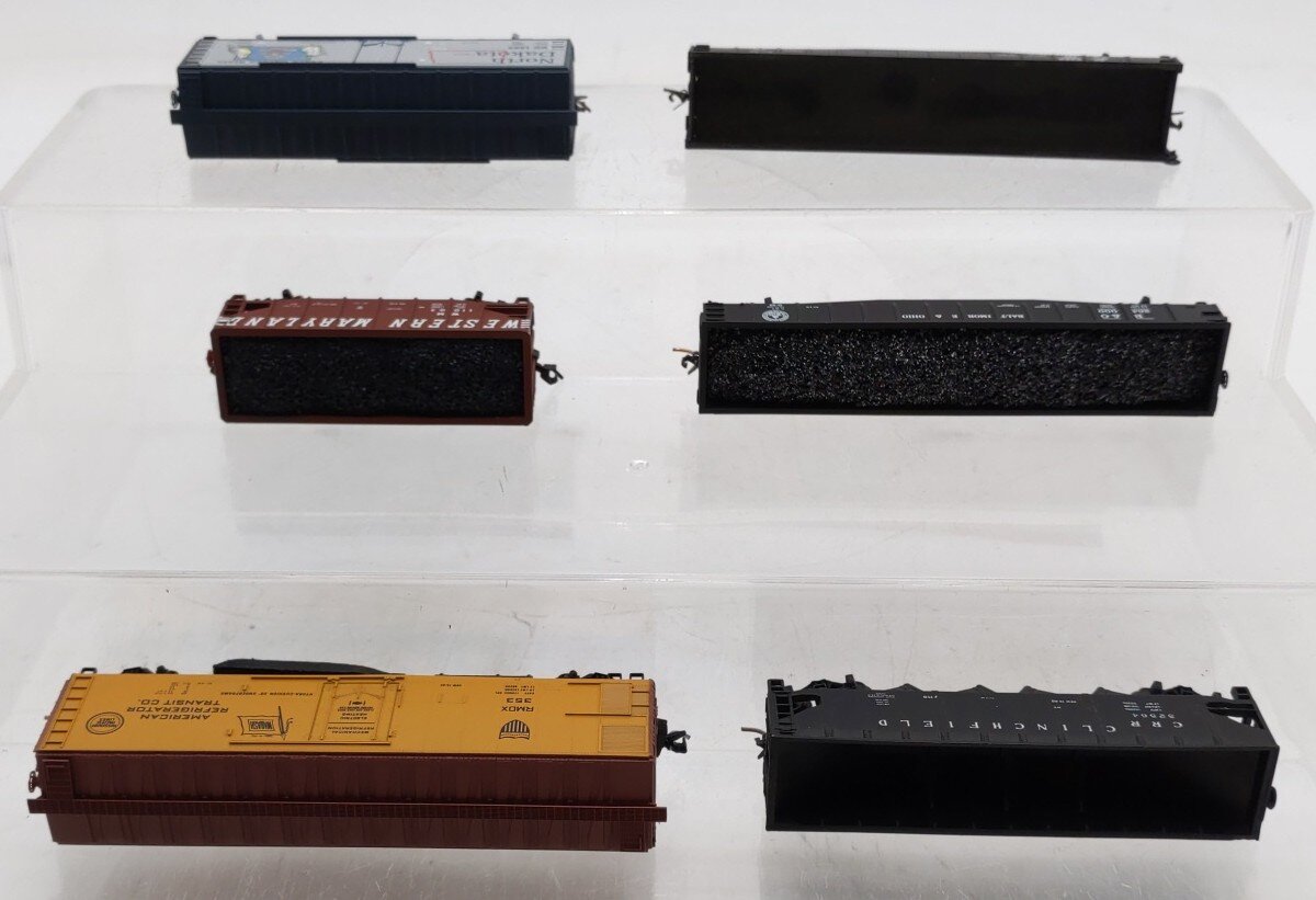 Micro-Trains/Atlas N Scale Freight Cars #52564,11003,259492,353,264000,1889 [6] EX