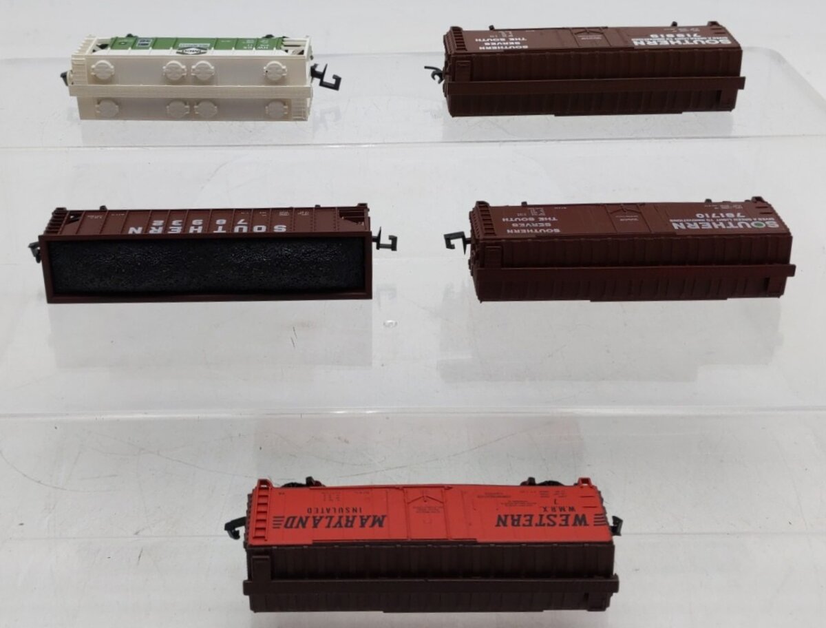 Atlas N Scale Assorted Freight Cars #78932,718819,781710,41011,7 [5] EX/Box