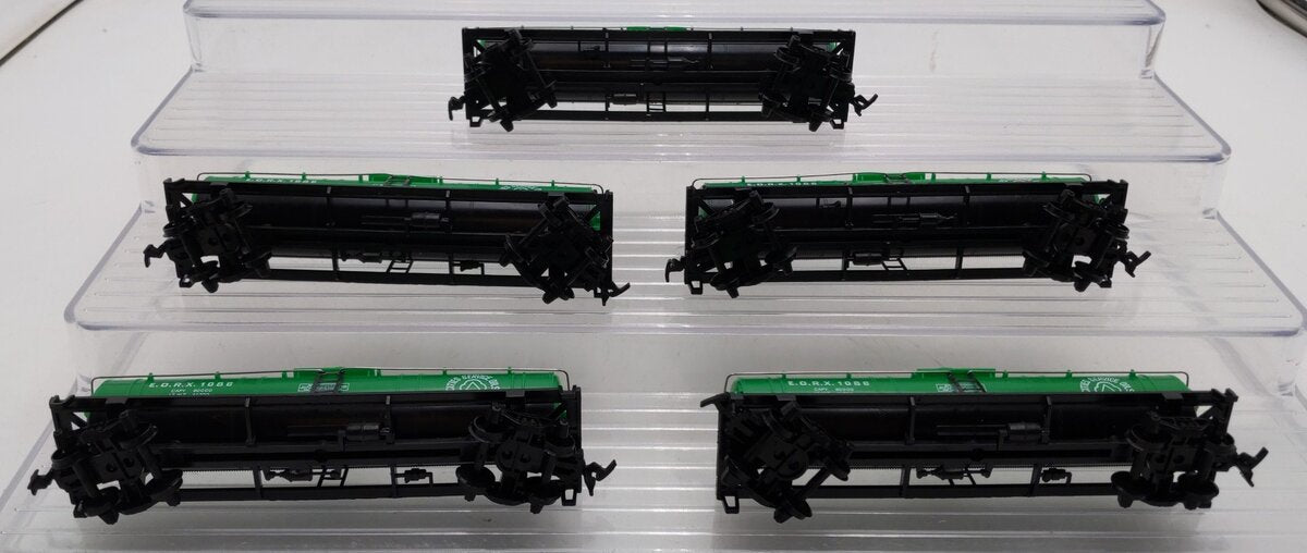 Model Power 8032 HO Cities Service 40' Tank Car (5) LN/Box