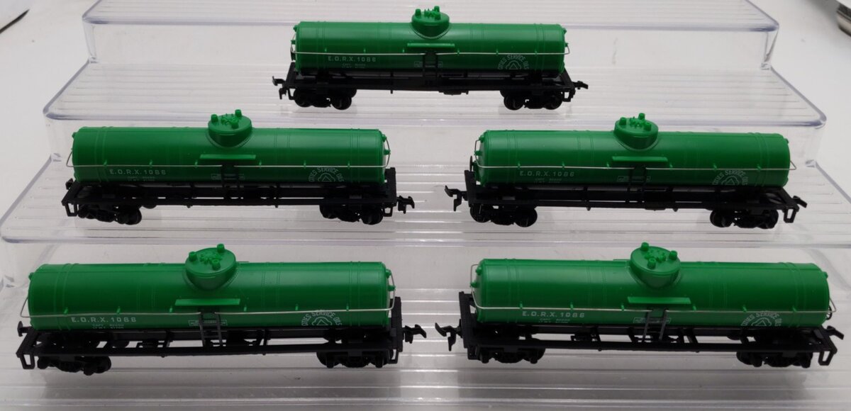 Model Power 8032 HO Cities Service 40' Tank Car (5) LN/Box