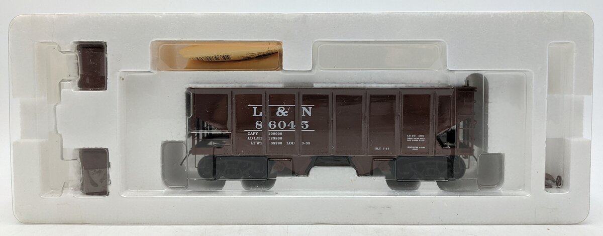 InterMountain O Scale Louisville & Nashville 2-Bay Hopper #86045 (2-Rail) NEW