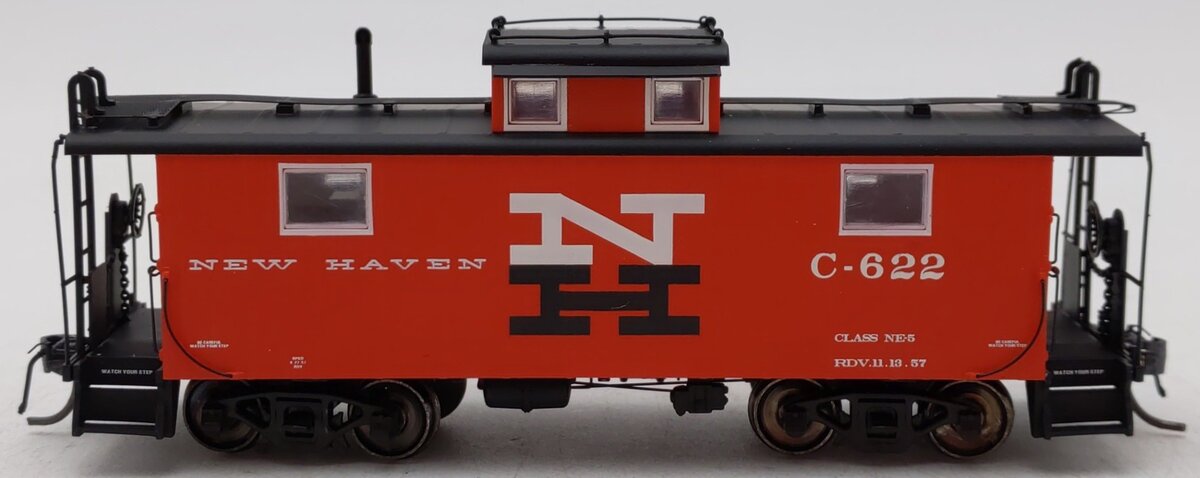 Centralia Car Shops CCS1222 HO New Haven NE-5 Caboose #C-622 EX/Box
