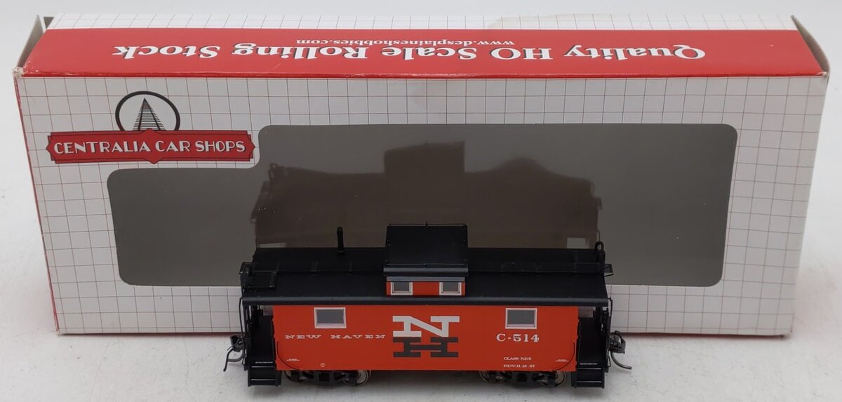 Centralia Car Shops CCS1222 HO New Haven NE-5 Caboose #C-514 LN/Box