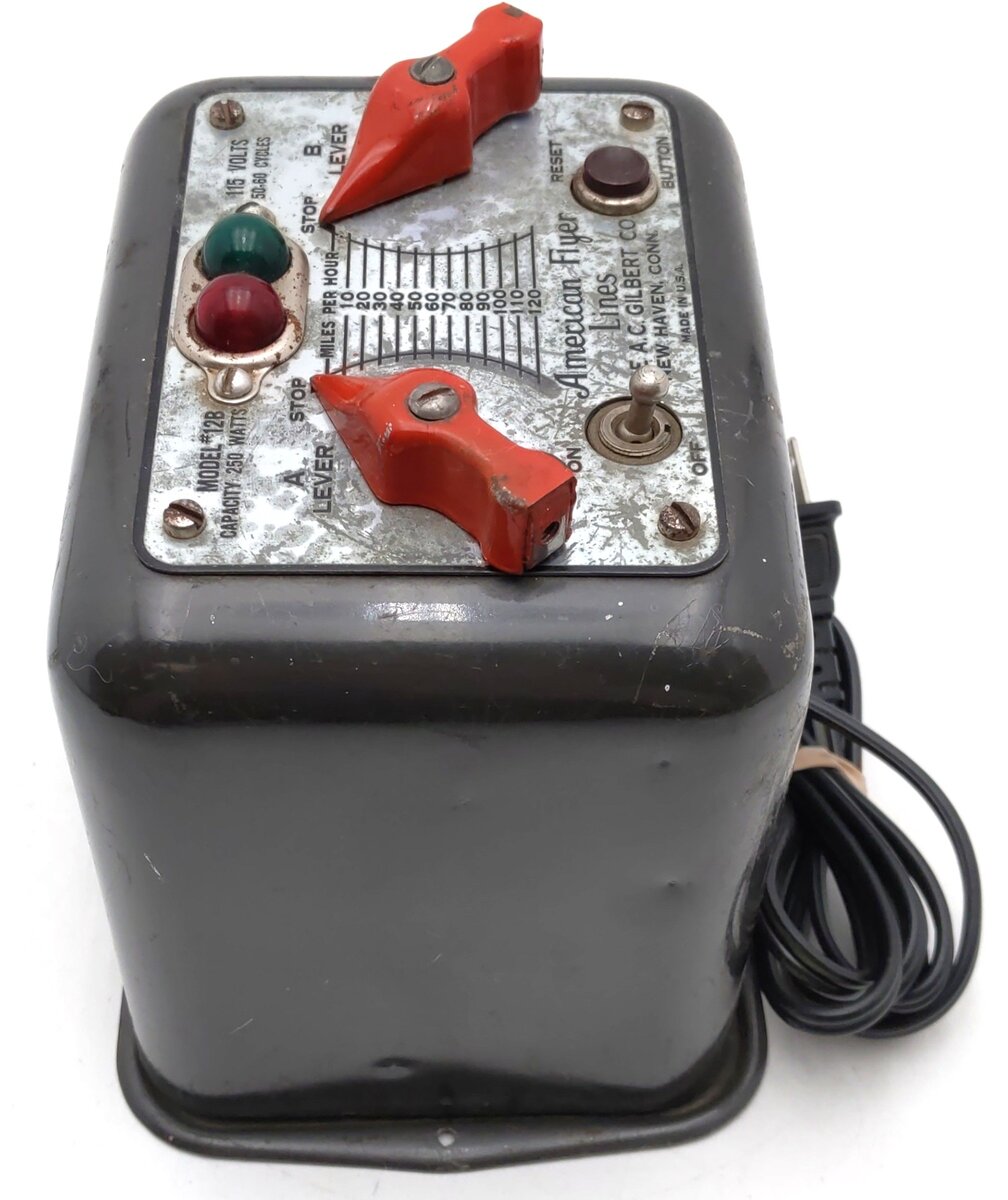 American Flyer 12B Vintage S 250 Watt Transformer VG