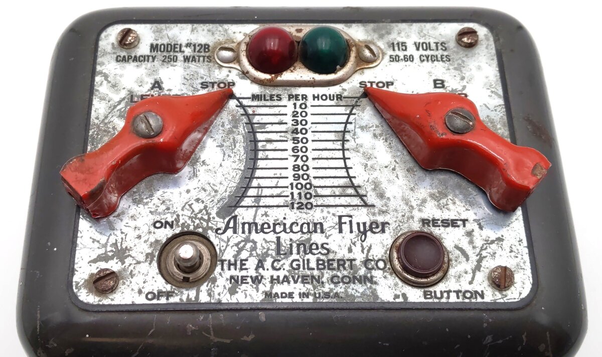 American Flyer 12B Vintage S 250 Watt Transformer VG