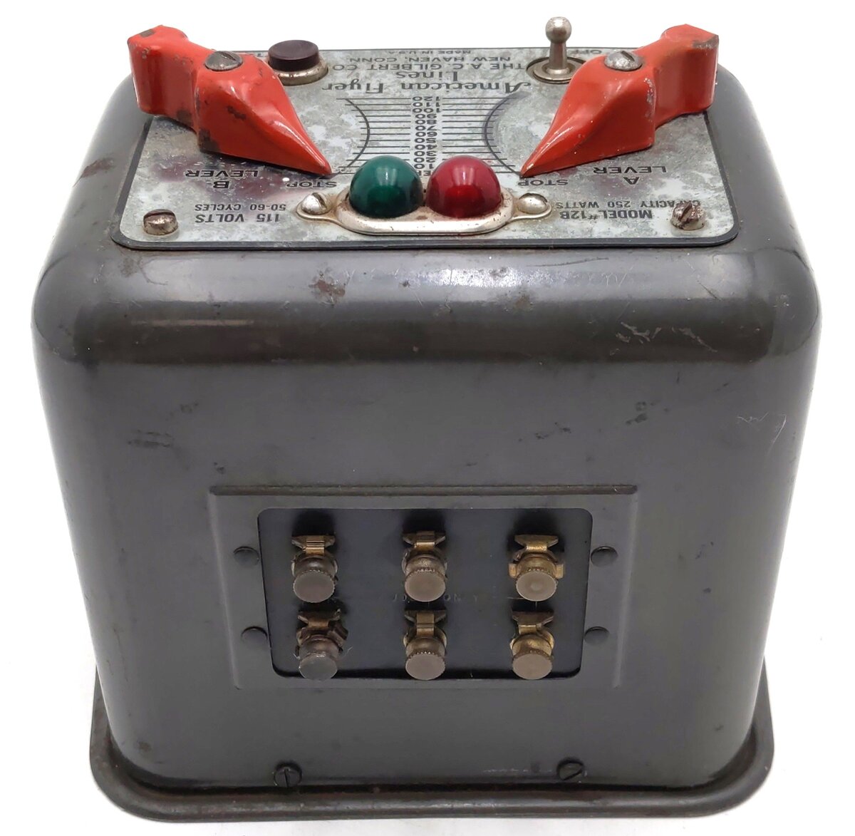 American Flyer 12B Vintage S 250 Watt Transformer VG