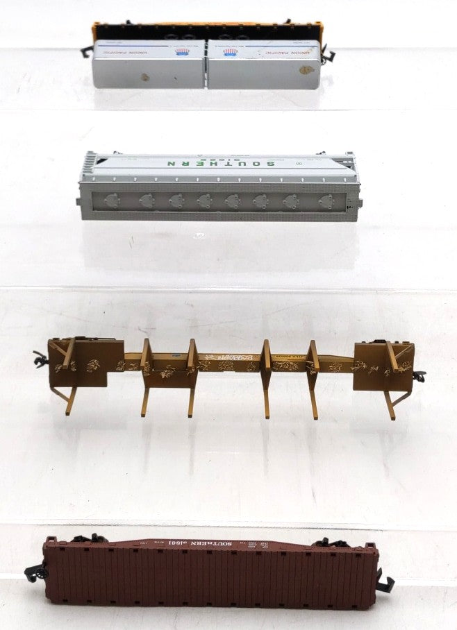 Micro-Trains/Atlas N Scale Freight Cars #51861,900039,59518,91625 [4] VG/Box