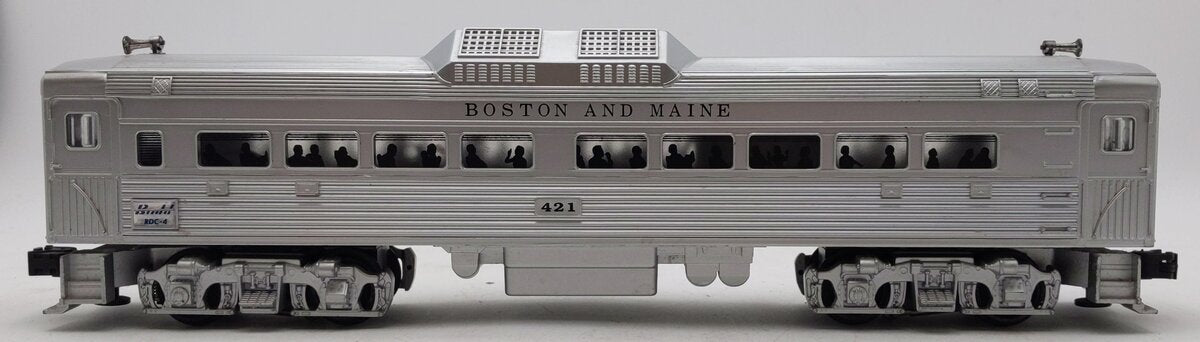 Williams 421 O gauge  Boston and Maine RDC-4 passenger car #421 EX