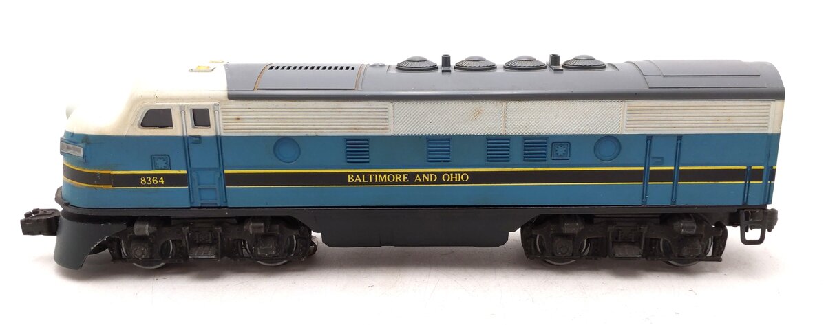Lionel 6-8364 O Gauge Baltimore & Ohio F3 A Non-Powered Diesel Locomotive VG
