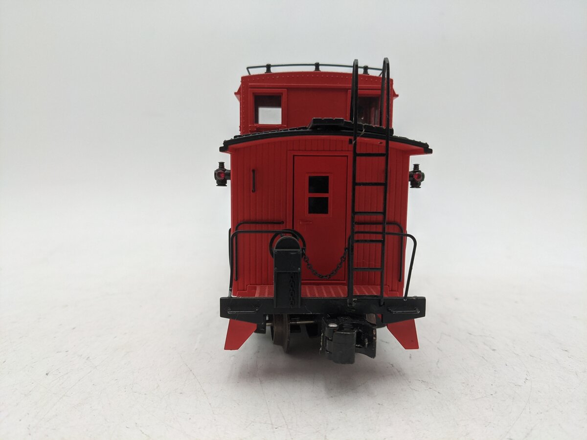 K-Line K616-3181 O Gauge B&A Smoking Ex Vision Wood-Side Caboose #1174 EX