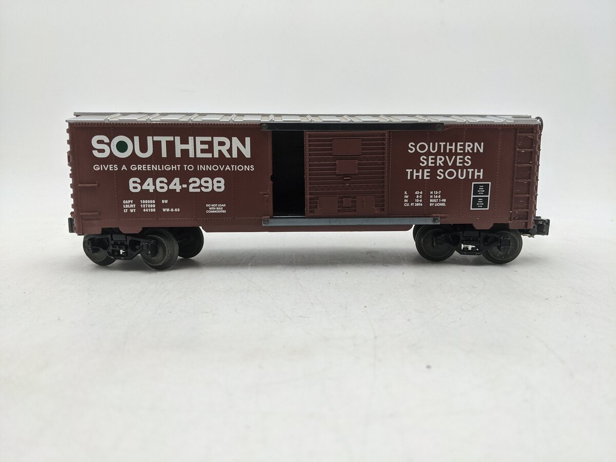 Lionel 6-29214 O Gauge Southern Railway Boxcar #6464-298 EX