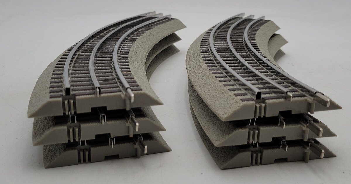 Lionel 36 O Full Curve Fastrack [6] EX
