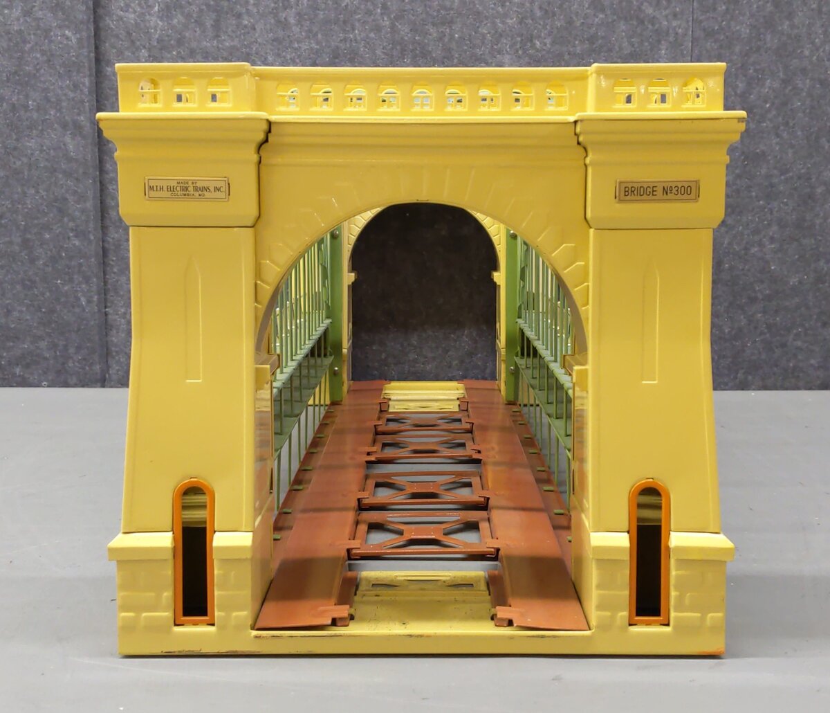 MTH 10-1015 Standard Gauge Large Tinplate Hellgate Bridge #300 EX/Box