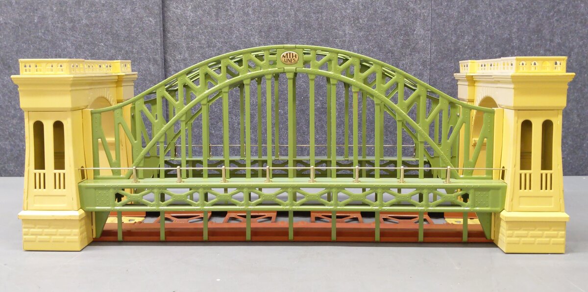 MTH 10-1015 Standard Gauge Large Tinplate Hellgate Bridge #300 EX/Box