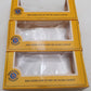 Bachmann 43-1001-34 HO Scale Shell 42' 3-Dome Tank Cars #1245 [3] EX/Box