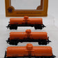 Bachmann 43-1001-34 HO Scale Shell 42' 3-Dome Tank Cars #1245 [3] EX/Box