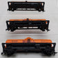 Bachmann 43-1001-34 HO Scale Shell 42' 3-Dome Tank Cars #1245 [3] EX/Box