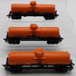 Bachmann 43-1001-34 HO Scale Shell 42' 3-Dome Tank Cars #1245 [3] EX/Box