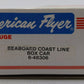 American Flyer 6-48306 S Gauge Seaboard Coastline Boxcar #48306 LN/Box
