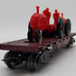 Marx 4528 Vintage O Erie Flatcar with Tractors EX